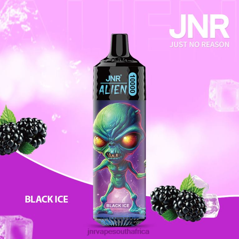8FT4P127 JNR ALIEN Black Ice - JNR Vapes Website