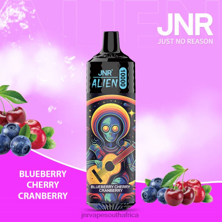 8FT4P154 JNR ALIEN Blueberry Cherry Cranberry - JNR Vape Nicotine