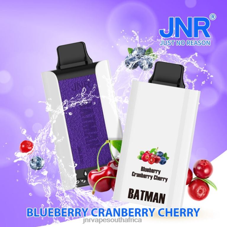 8FT4P249 JNR BATMAN Blueberry Cranberry Cherry - JNR Vape Nicotine