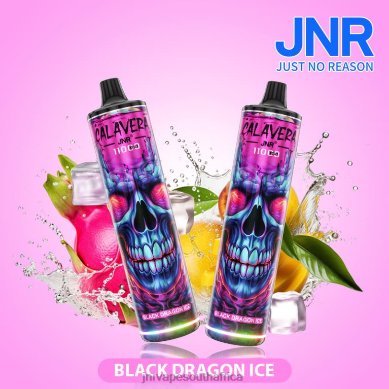 8FT4P300 JNR CALAVERA Black Dragon Ice - JNR Vapes Factory