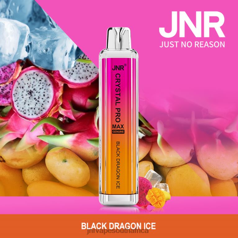 8FT4P339 JNR CRYSTAL PROMAX Black Dragon Ice - JNR Vape Nicotine