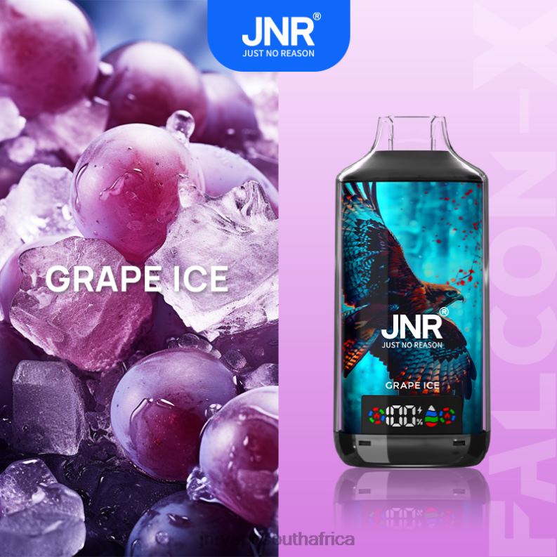 ZDJT85 JNR FALCON X Grape Ice - JNR Vapes Factory