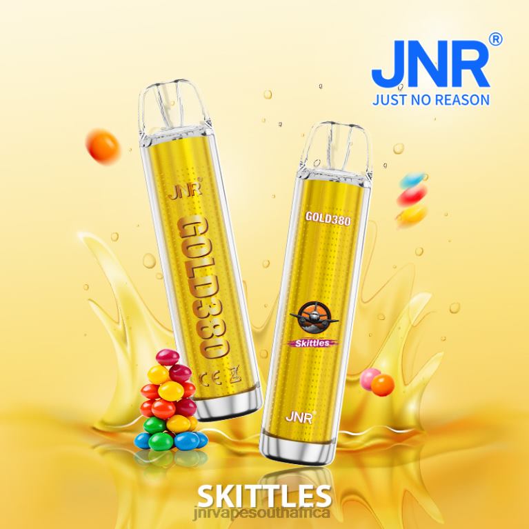 8FT4P41 JNR GOLD380 Skittles - JNR Vape South Africa