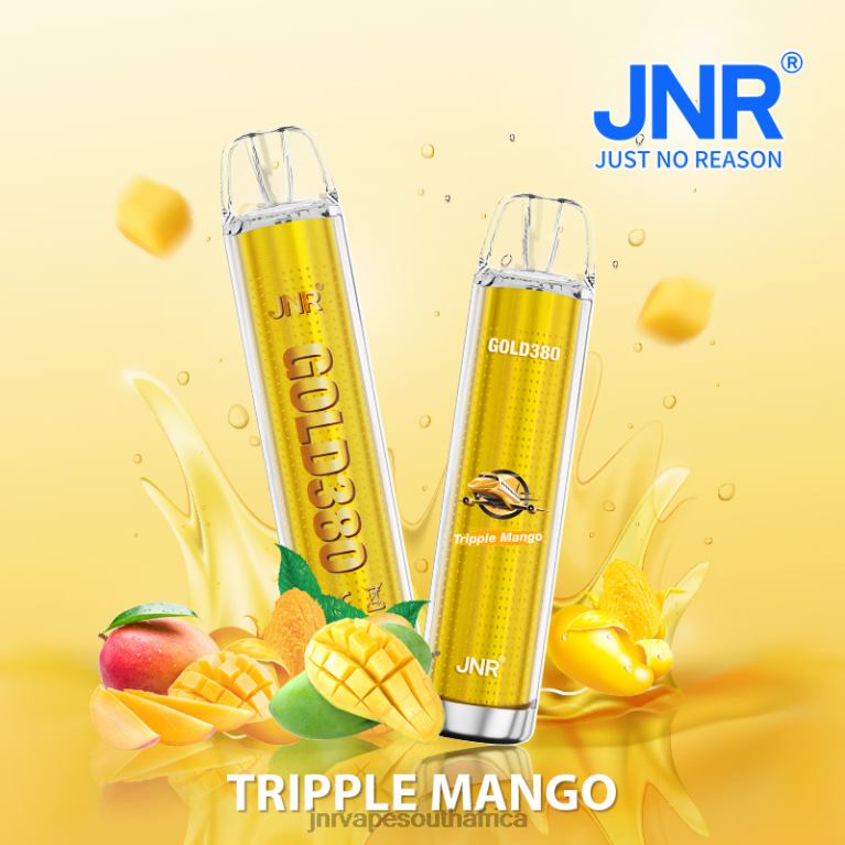 8FT4P44 JNR GOLD380 Tripple Mango - JNR Vape Nicotine