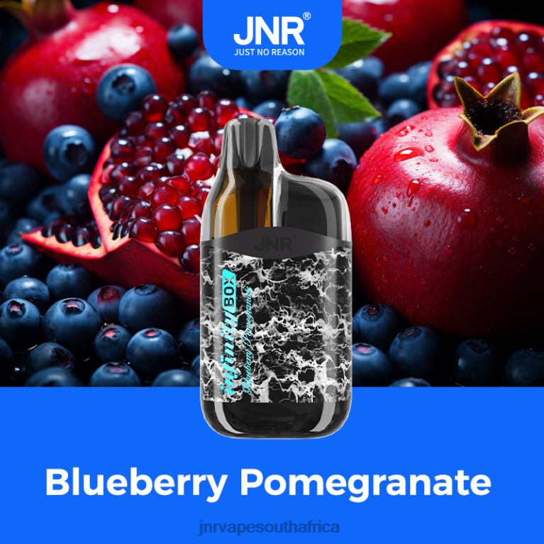 8FT4P79 JNR Infinity BOX Blueberry Pomegranate - JNR Vape Pods