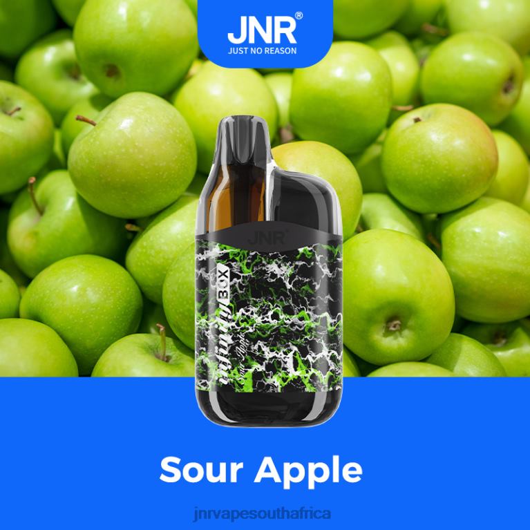 8FT4P94 JNR Infinity BOX Sour Apple - JNR Vape Nicotine