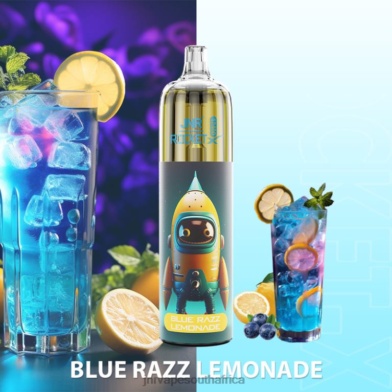 8FT4P122 JNR ROCKET-X Blue Razz Lemonade - JNR Vape Price