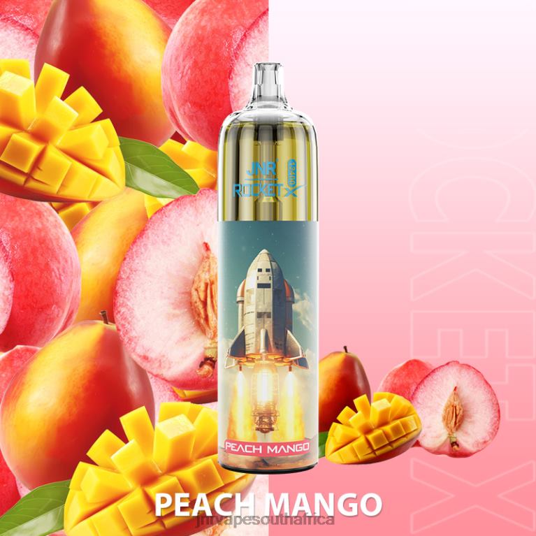 8FT4P125 JNR ROCKET-X Peach Mango - JNR Vapes Factory