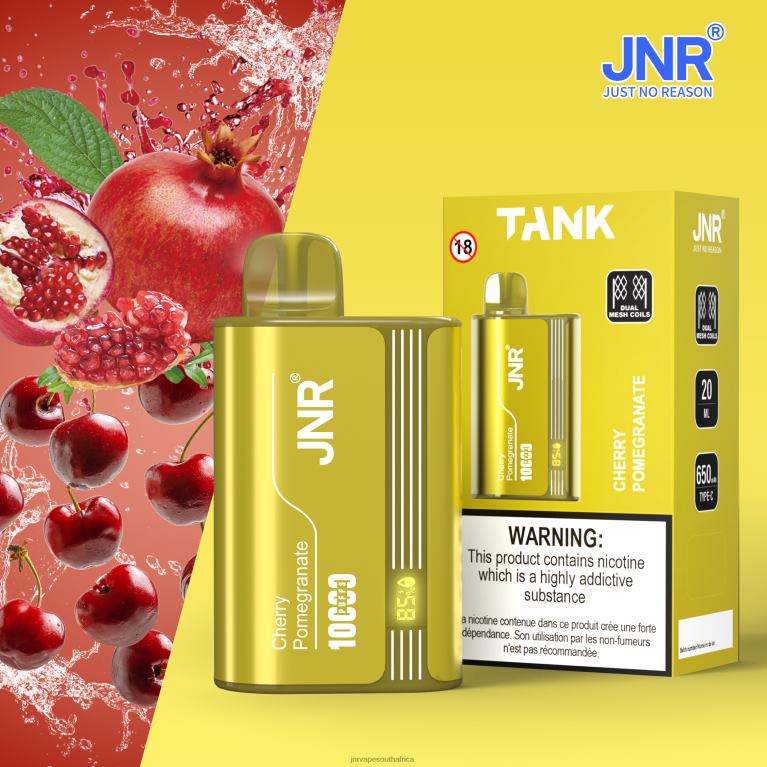 8FT4P21 JNR TANK Cherry Pomegranate - JNR Vape South Africa