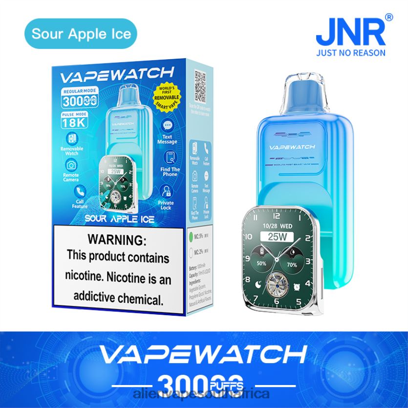 JNR Vape Watch DJ4N845 Sour Apple Ice JNR vapes factory