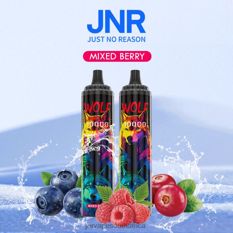 8FT4P345 JNR WOLF NIPLO Mixed Berry - JNR Vape Nicotine Content